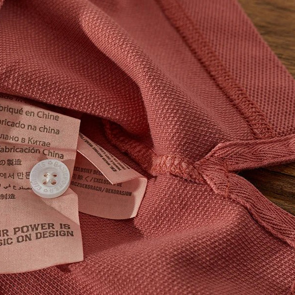 Polo cotton washed t-shirt - Antonios