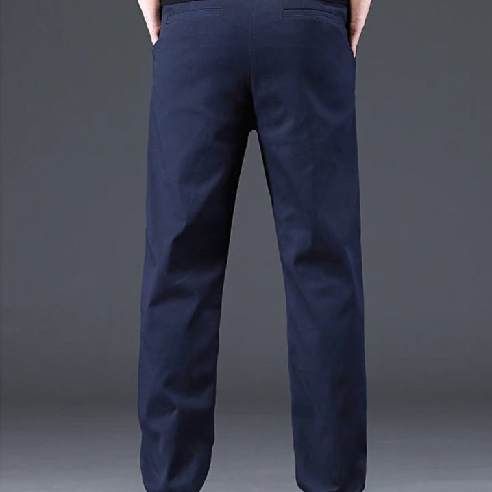 Pure cotton casual chinos - Antonios