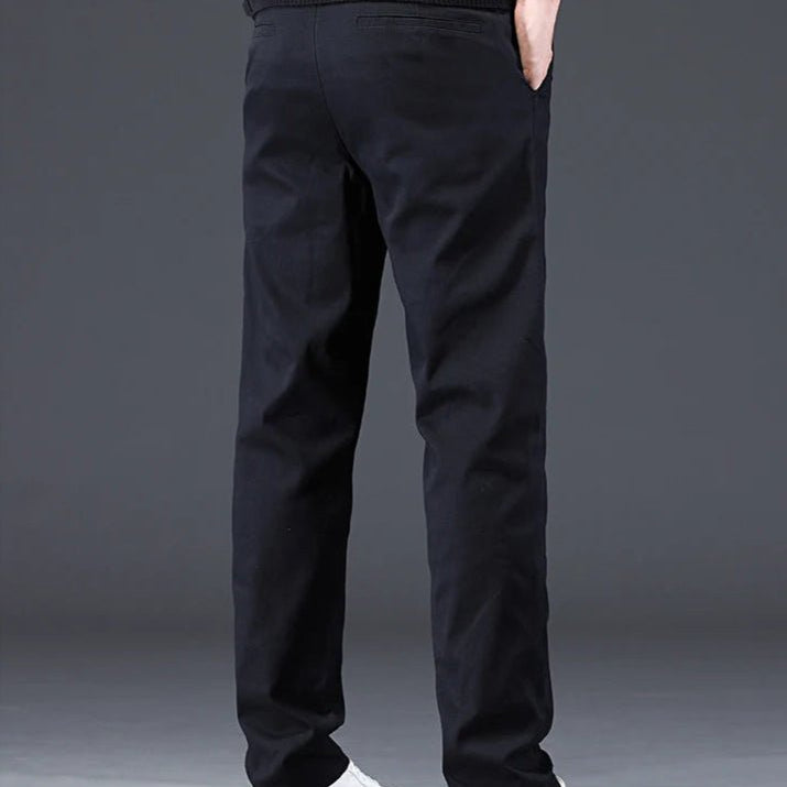 Pure cotton casual chinos - Antonios