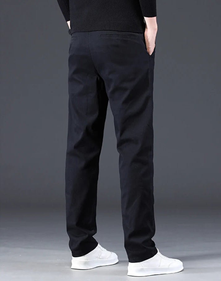 Pure cotton casual chinos - Antonios