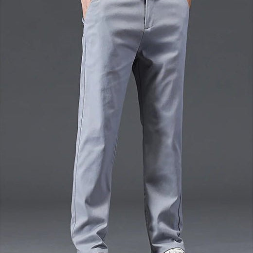 Pure cotton casual chinos - Antonios