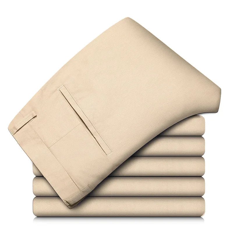 Pure cotton casual chinos - Antonios