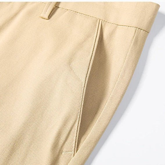 Pure cotton casual chinos - Antonios