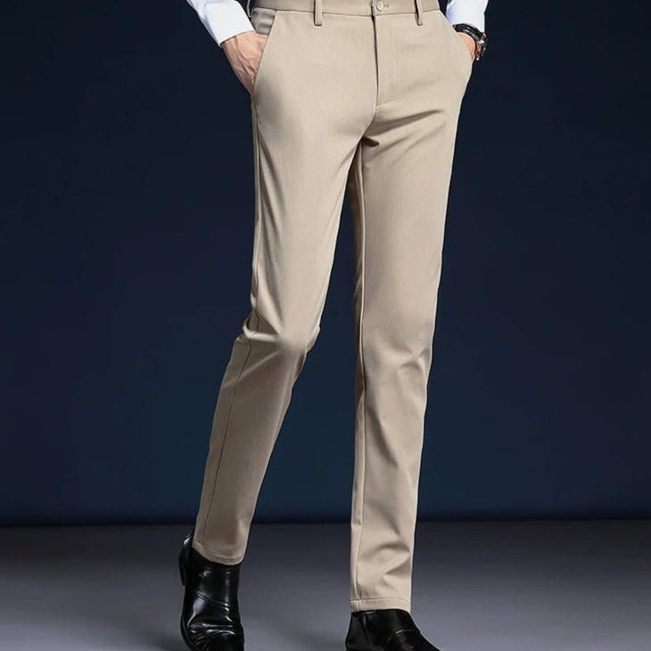 Regular fit business pants - Antonios