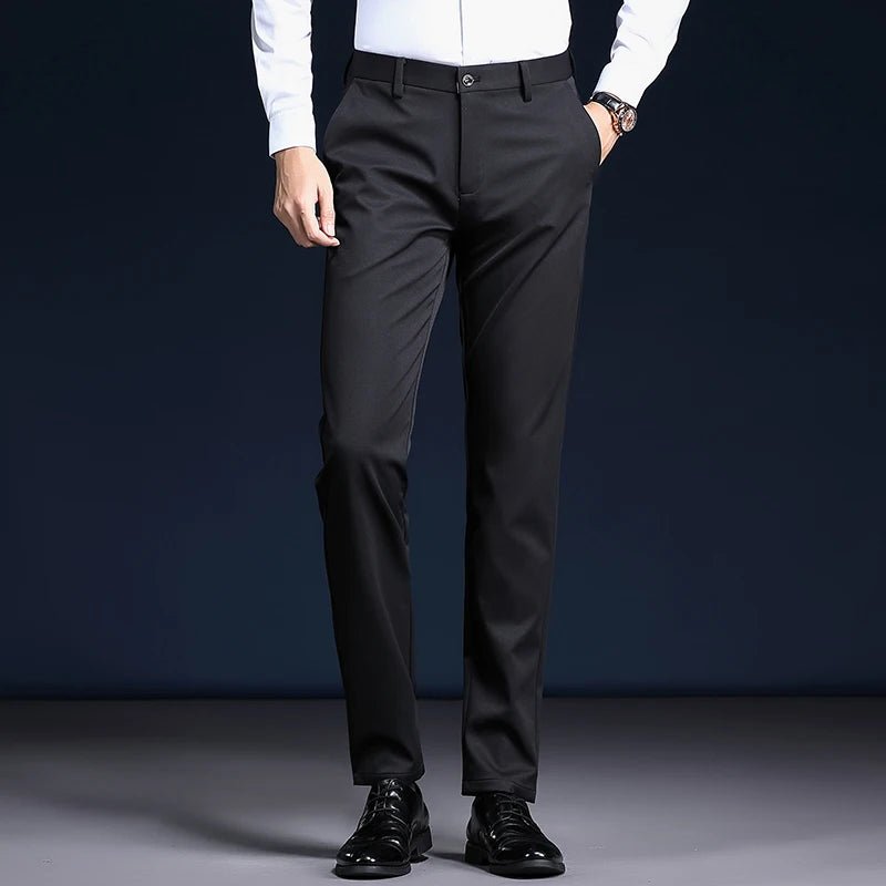 Regular fit business pants - Antonios