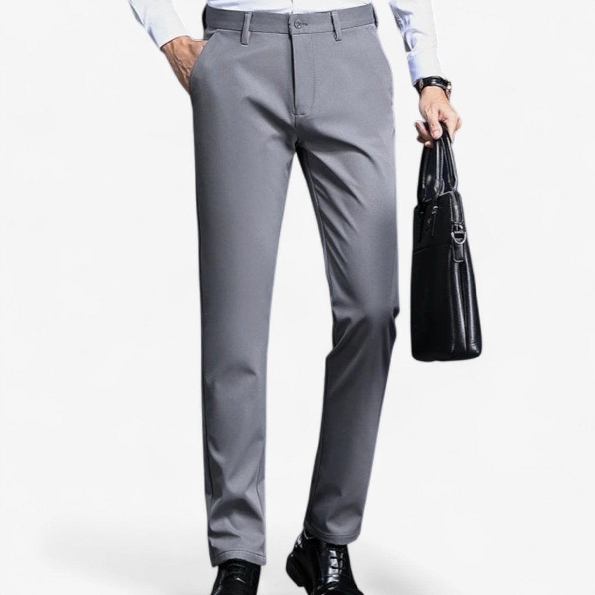 Regular fit business pants - Antonios