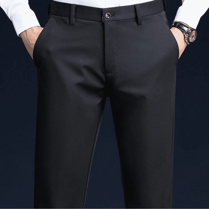Regular fit business pants - Antonios
