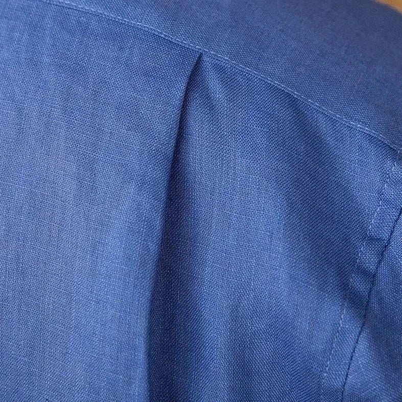 Relaxed fit casual long sleeve shirt linen - Antonios