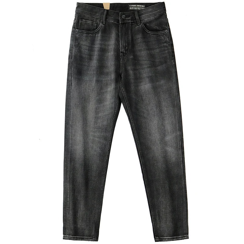 Retro 80s washed denim jeans - Antonios
