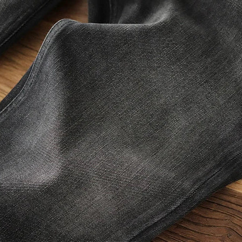 Retro 80s washed denim jeans - Antonios