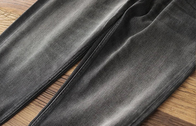 Retro 80s washed denim jeans - Antonios