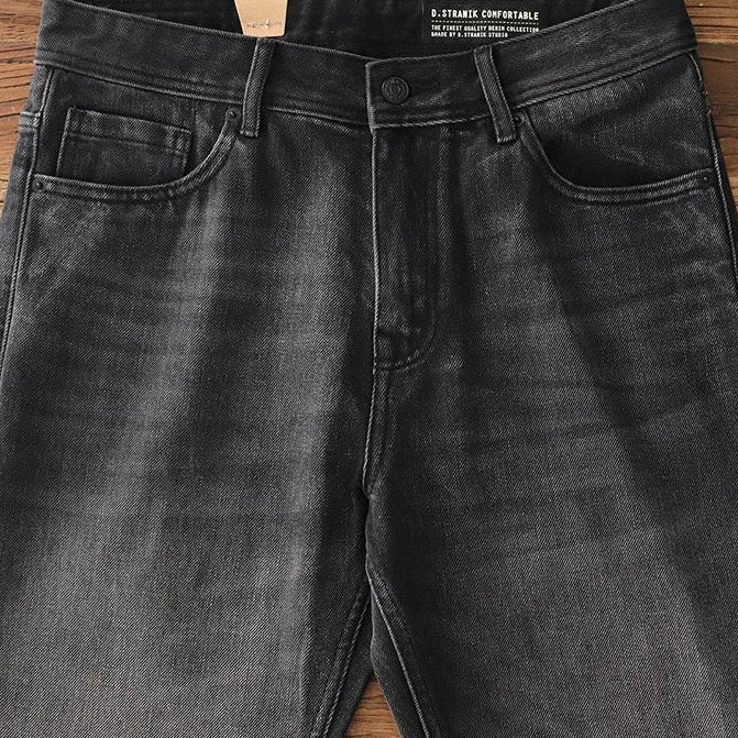 Retro 80s washed denim jeans - Antonios