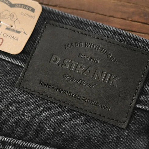 Retro 80s washed denim jeans - Antonios