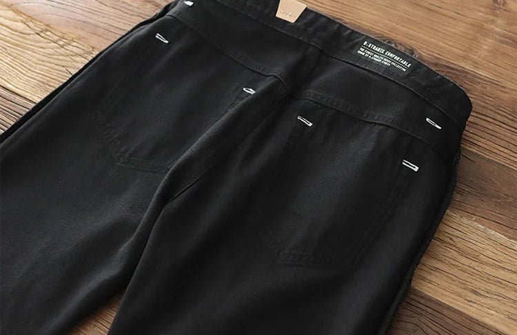 Retro 80s washed denim jeans - Antonios