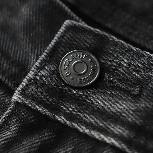 Retro 80s washed denim jeans - Antonios