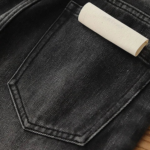 Retro 80s washed denim jeans - Antonios