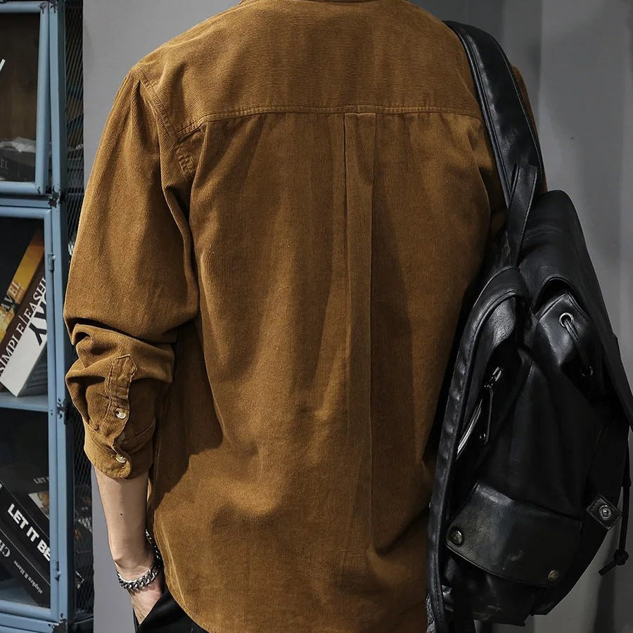 Retro american long sleeve shirt - Antonios