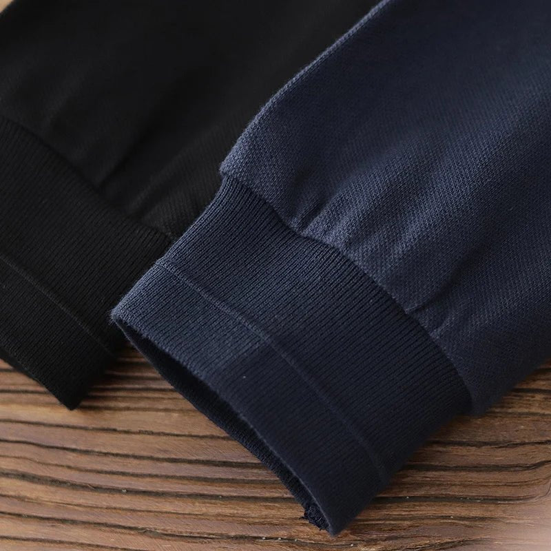 Retro autumn casual t-shirt polo - Antonios