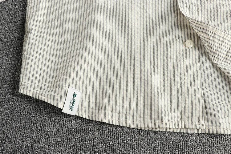 Retro casual double pockets shirt - Antonios