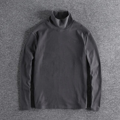 Retro long sleeve turtleneck sweater - Antonios