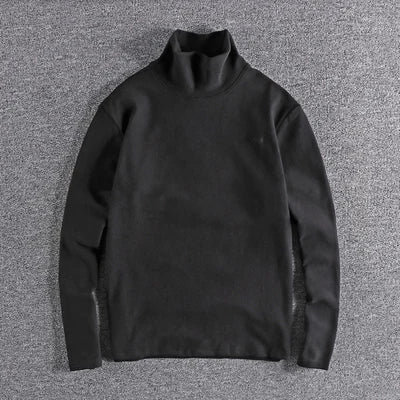 Retro long sleeve turtleneck sweater - Antonios