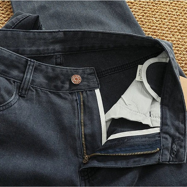 Retro loose straight cargo pants - Antonios