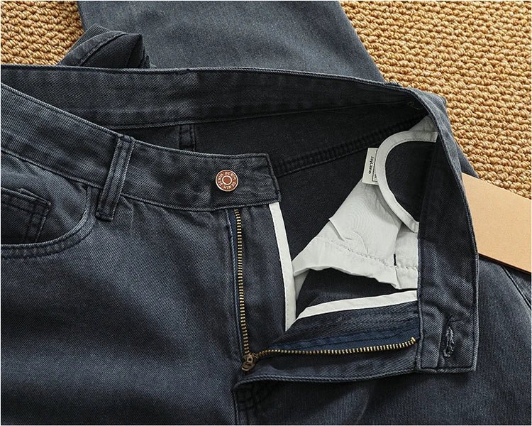 Retro loose straight cargo pants - Antonios