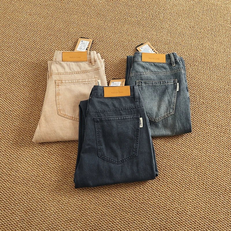 Retro loose straight cargo pants - Antonios