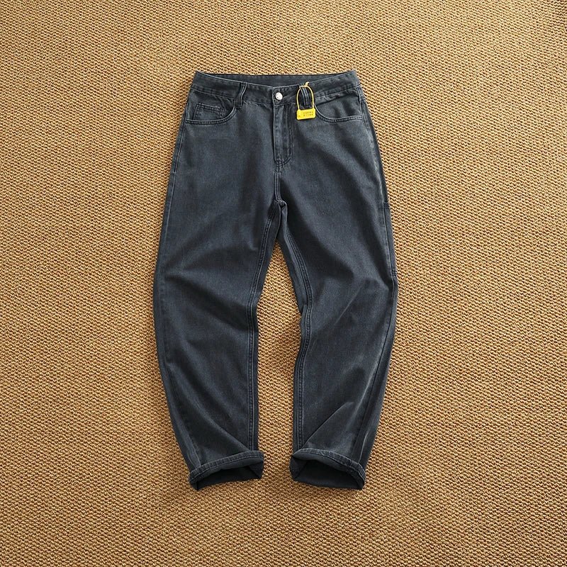 Retro loose straight cargo pants - Antonios