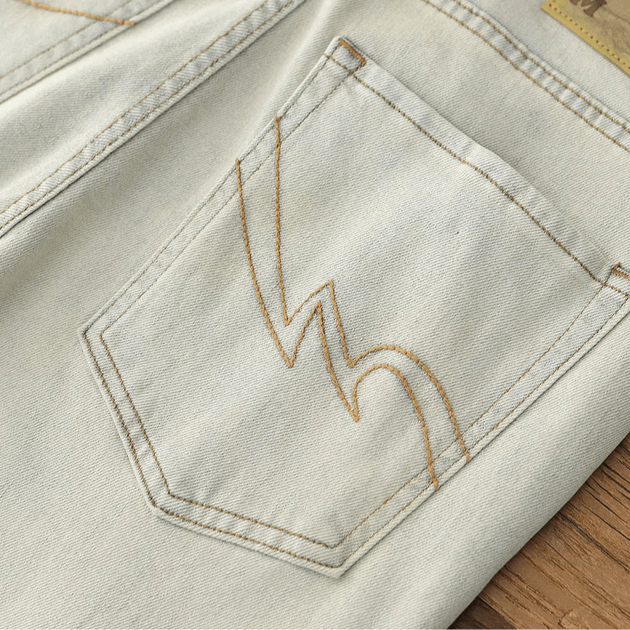 Retro micro - elastic casual pants - Antonios