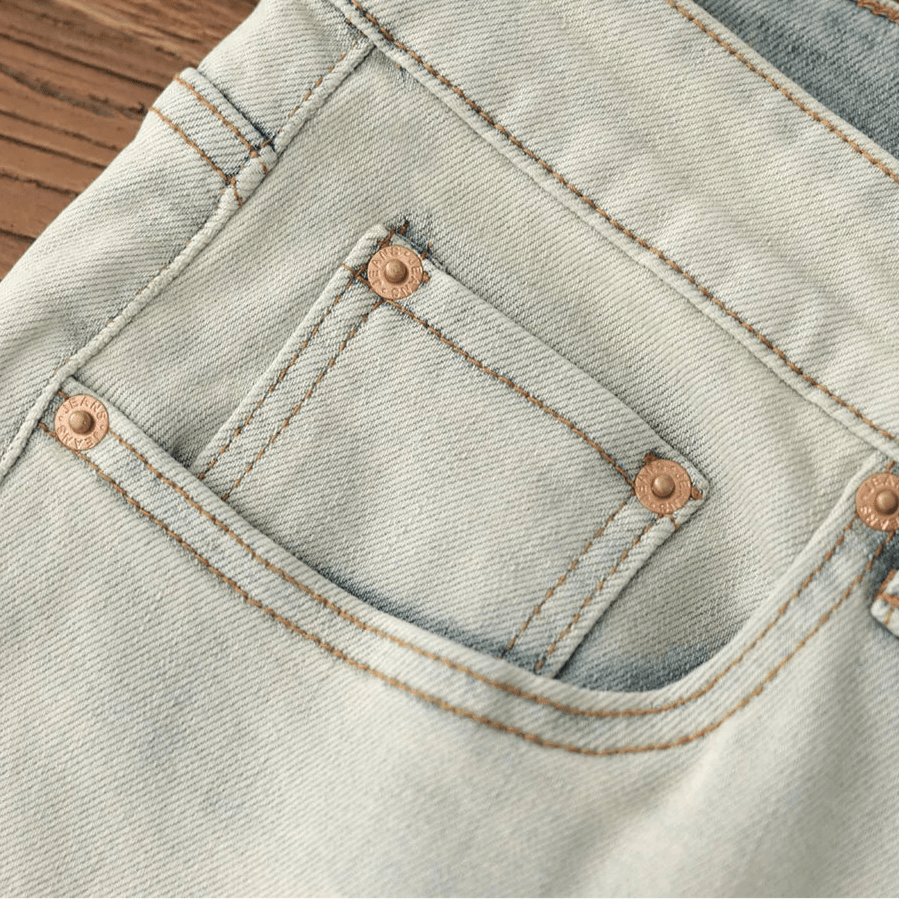 Retro micro - elastic casual pants - Antonios