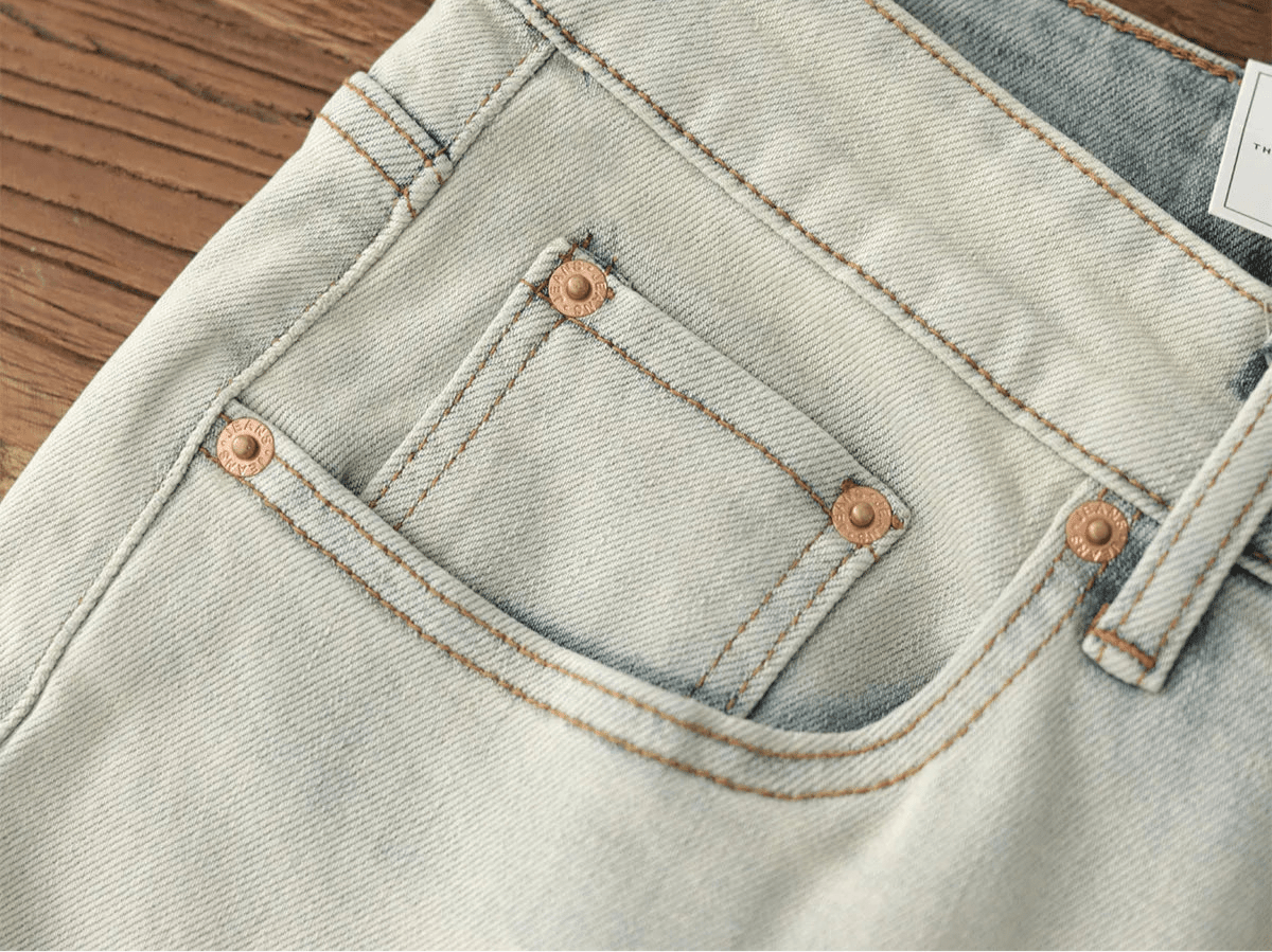 Retro micro - elastic casual pants - Antonios
