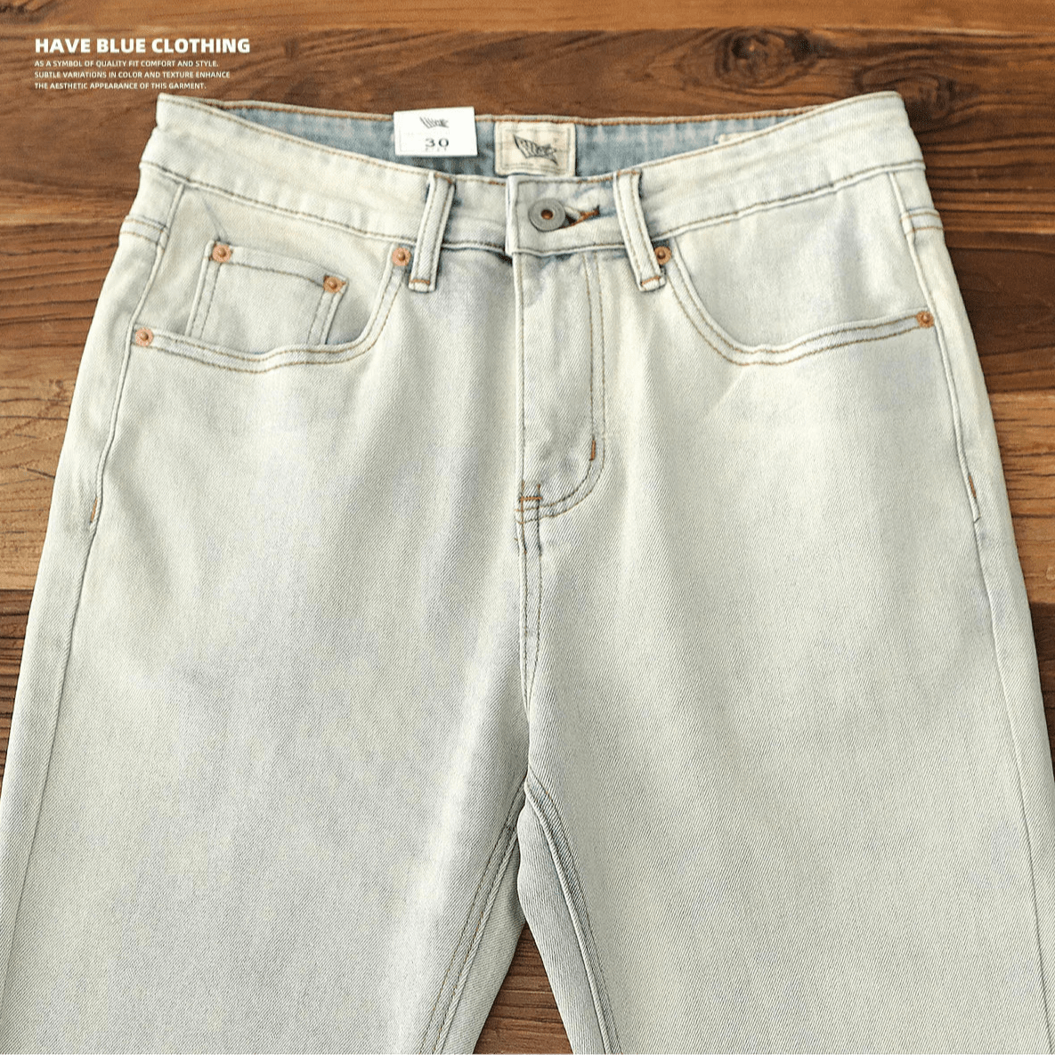 Retro micro - elastic casual pants - Antonios