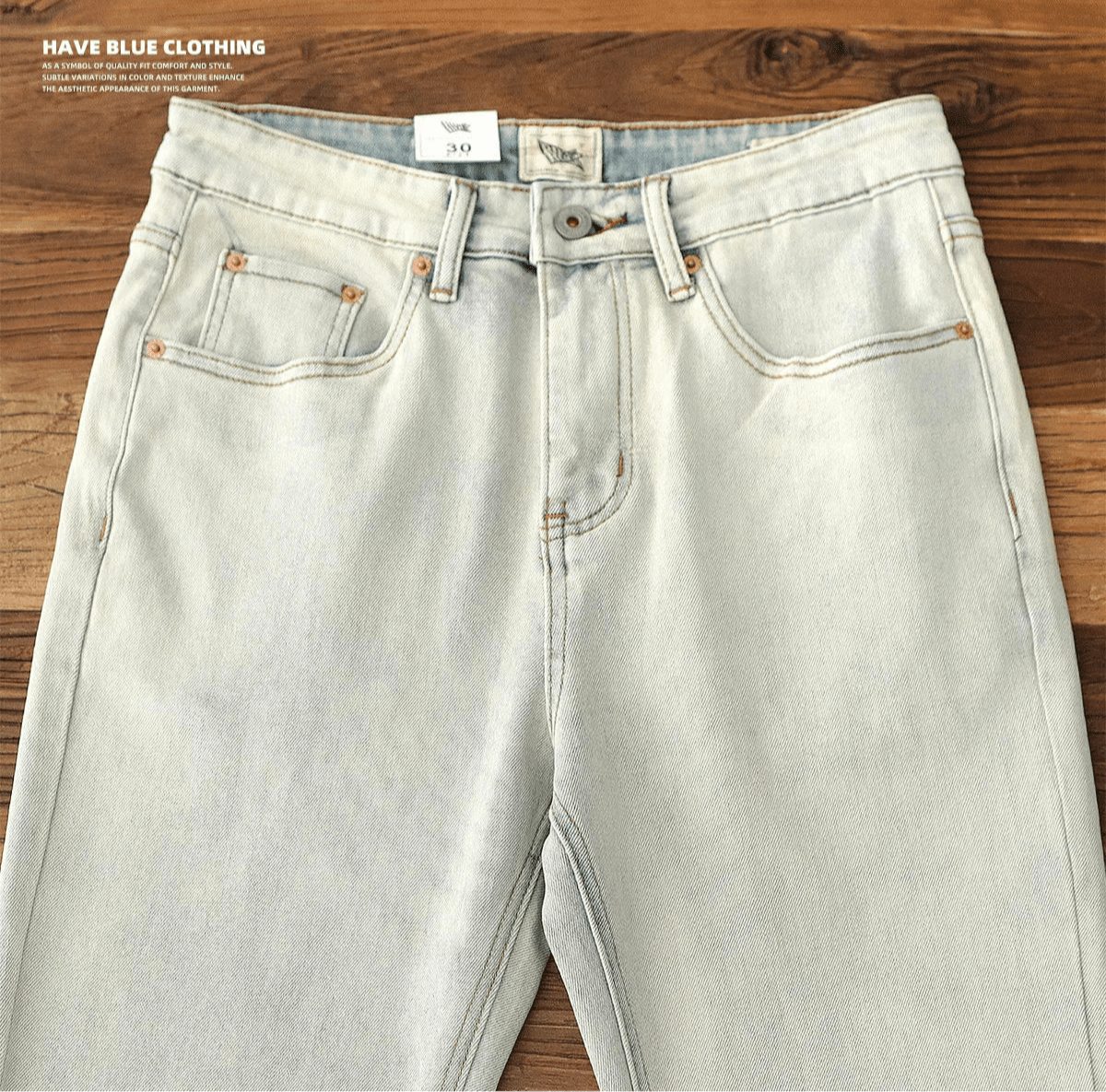 Retro micro - elastic casual pants - Antonios
