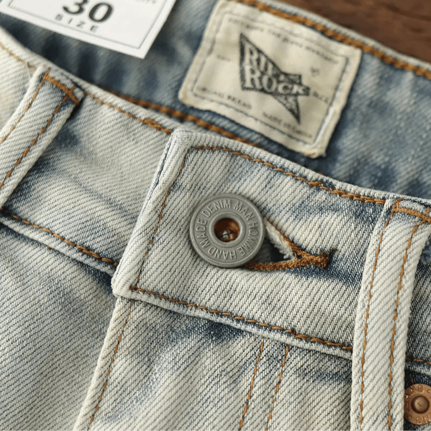 Retro micro - elastic casual pants - Antonios