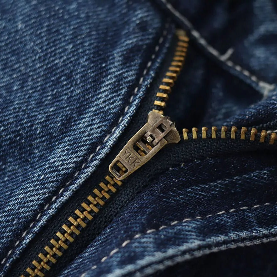 Retro office denim jeans - Antonios