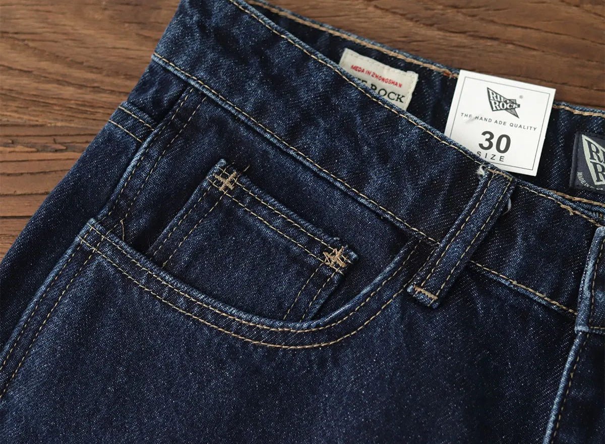 Retro office denim jeans - Antonios