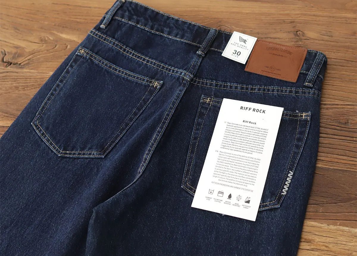 Retro office denim jeans - Antonios