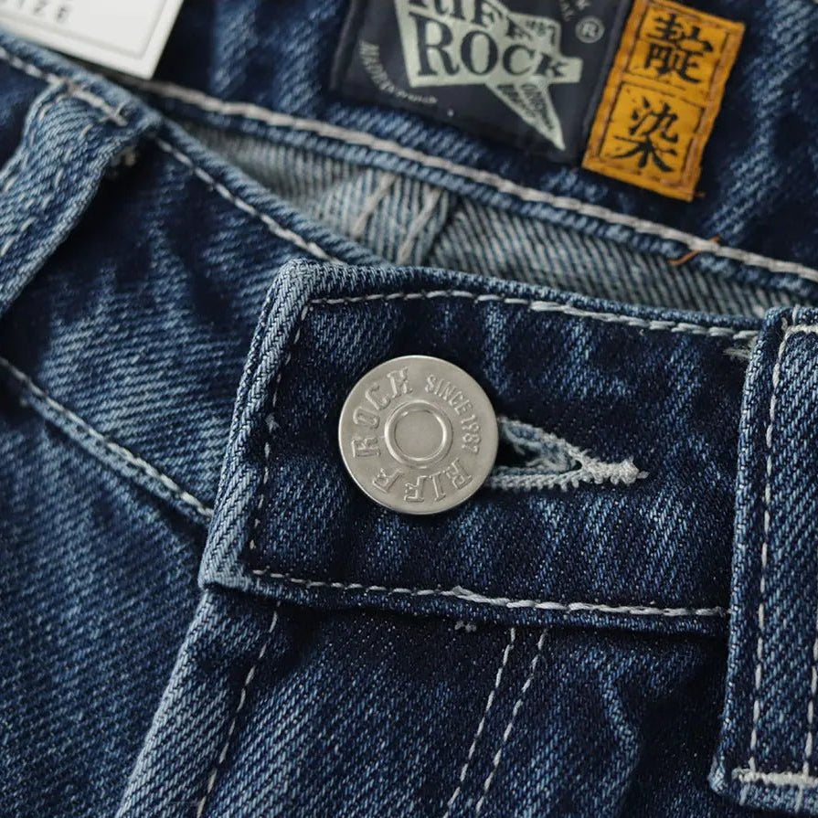 Retro office denim jeans - Antonios