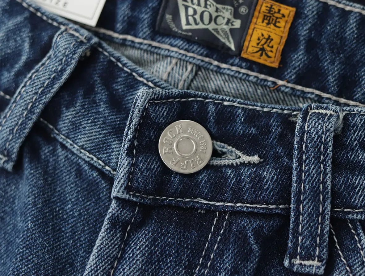 Retro office denim jeans - Antonios