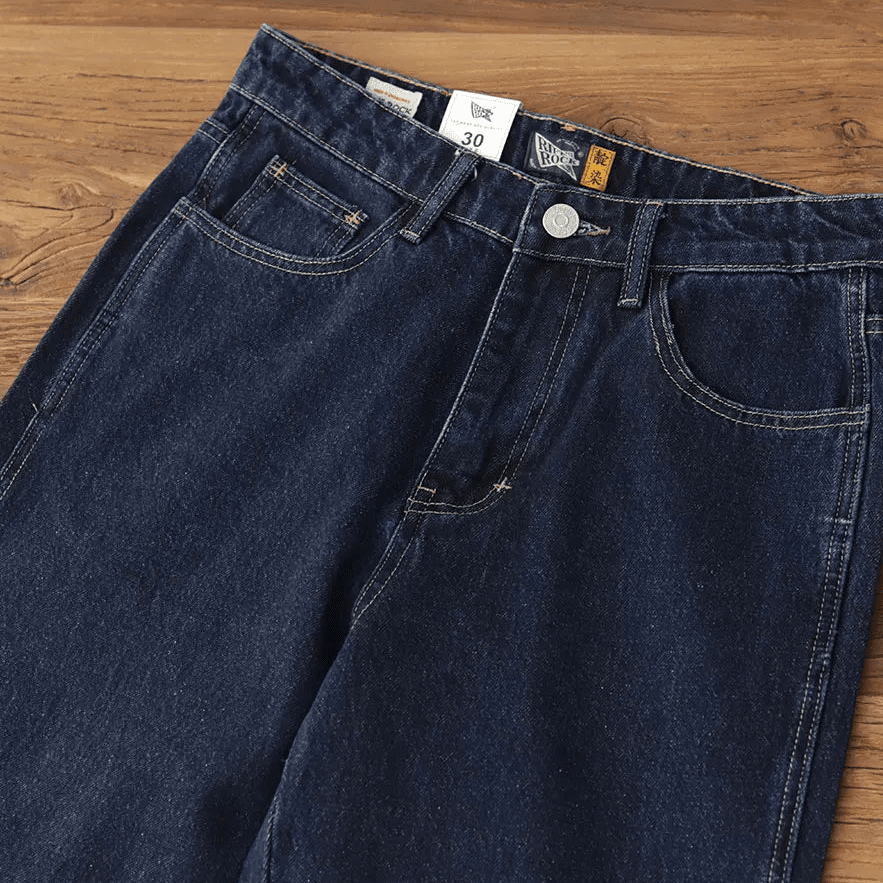 Retro office denim jeans - Antonios