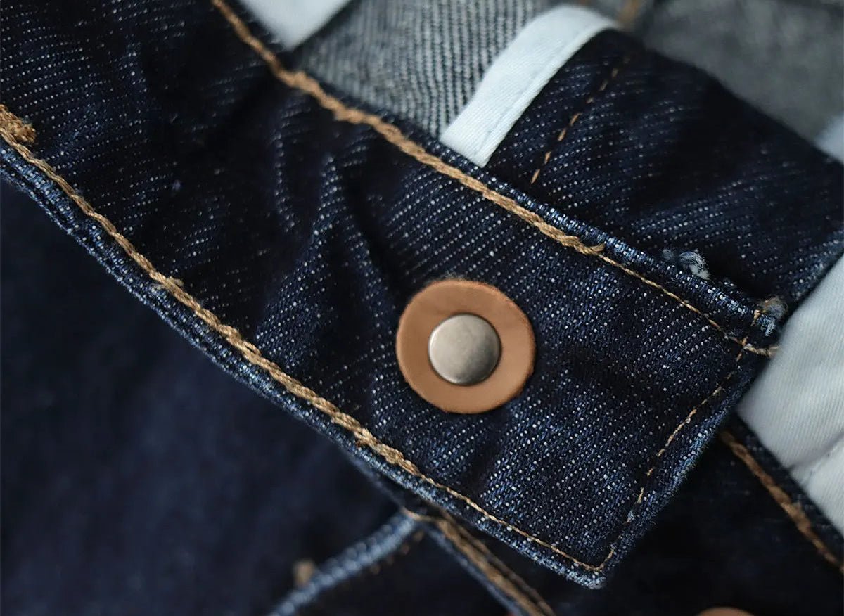 Retro office denim jeans - Antonios