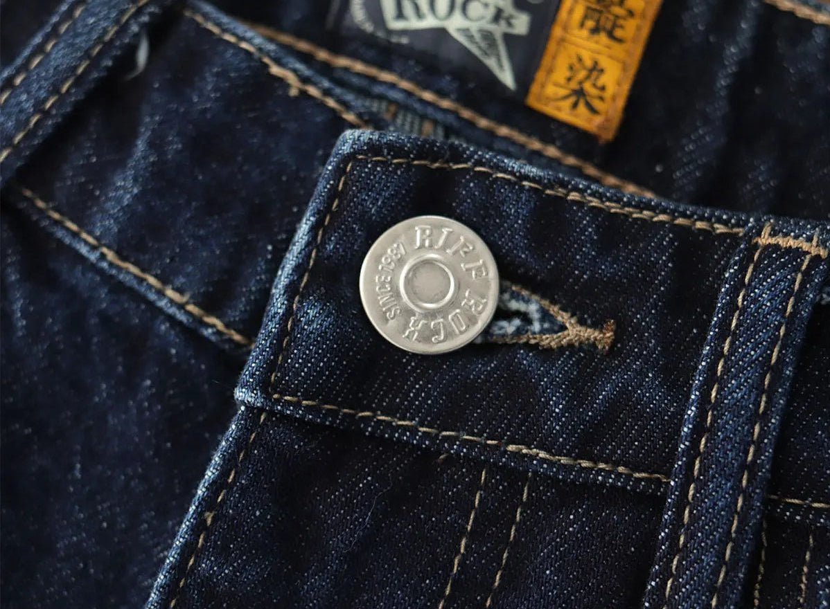 Retro office denim jeans - Antonios