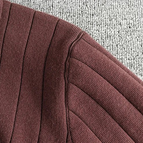 Retro polo striped sweater - Antonios