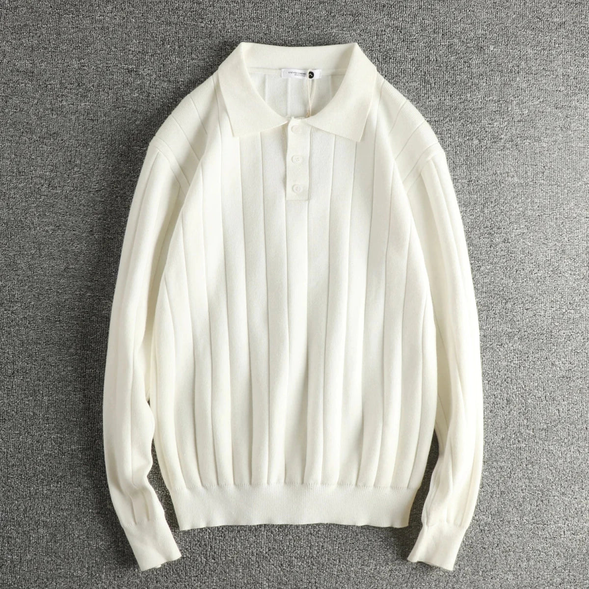 Retro polo striped sweater - Antonios