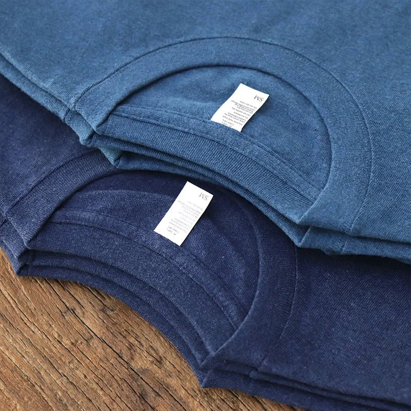 Retro short sleeve o - neck solid t-shirt - Antonios