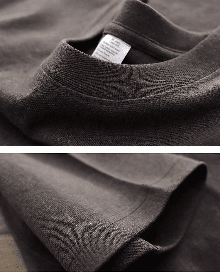 Retro short sleeve o - neck solid t-shirt - Antonios