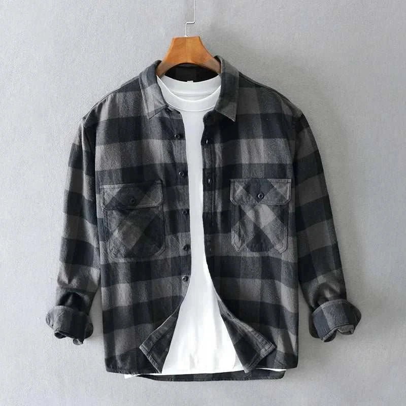 RETRO summer plaid shirt - Antonios