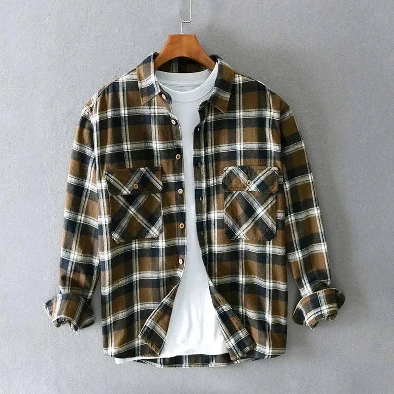 RETRO summer plaid shirt - Antonios