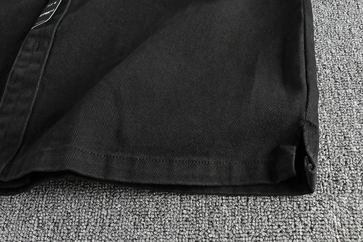 Retro thick cargo long - sleeve shirt - Antonios